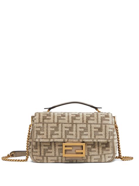 fendi baguette chain midi bag|fendi baguette size chart.